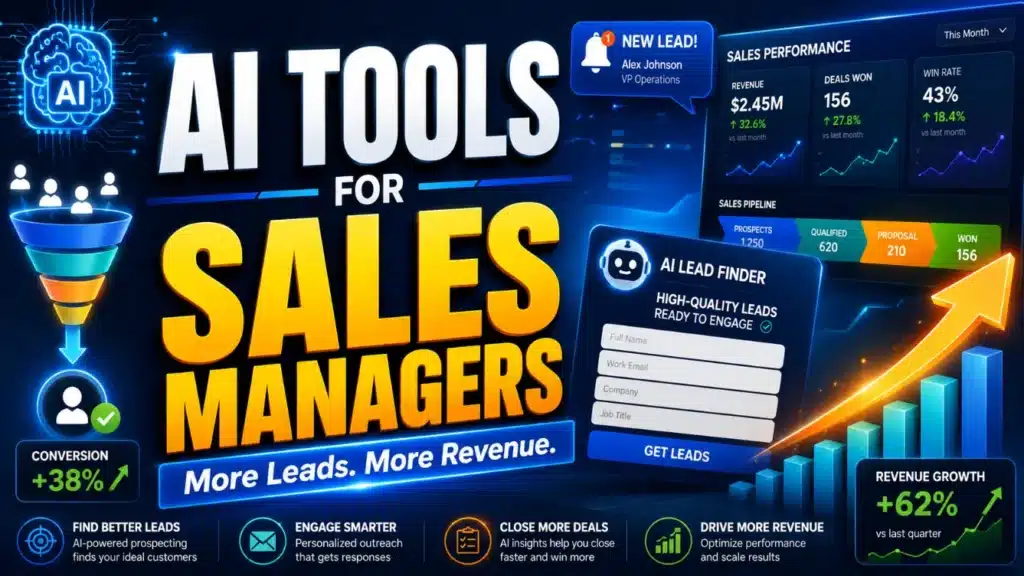 ai tools for sales manager