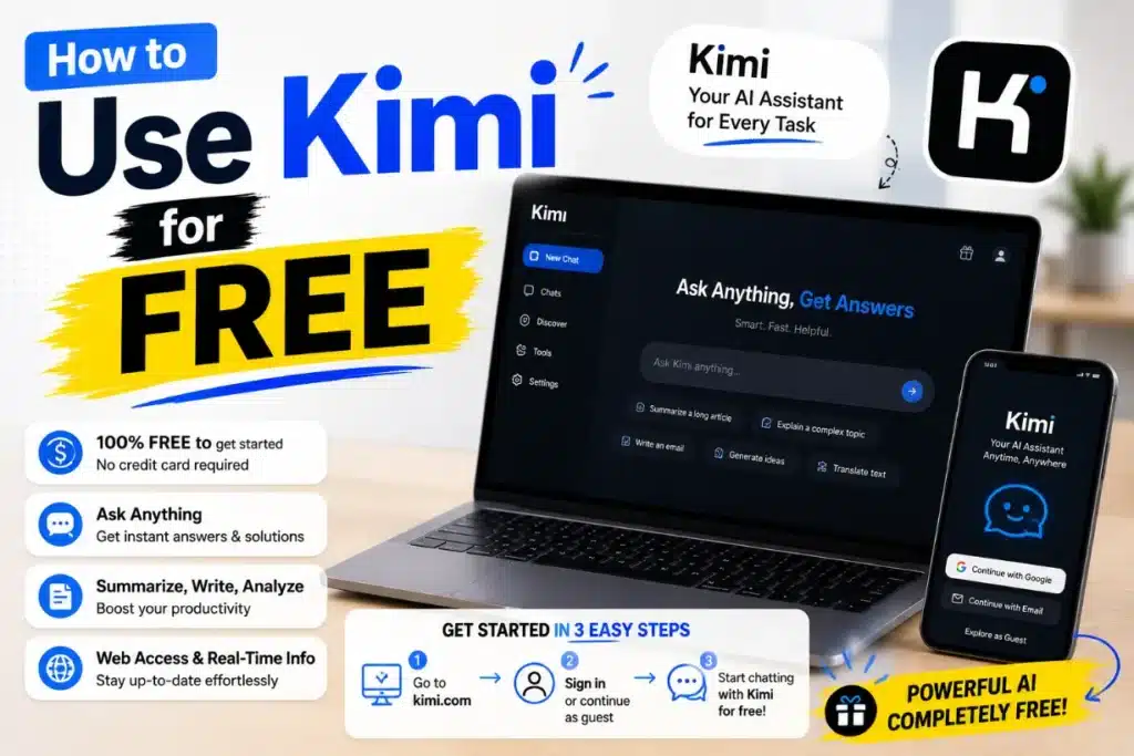 How to Use Kimi for Free