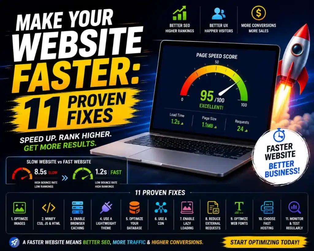 make website faster